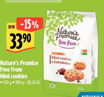 Nature's Promise Free From Mini cookies