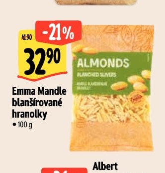 Emma Mandle blanšírované hranolky