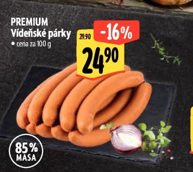 PREMIUM Vídeňské párky