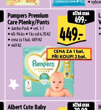 Pampers Premium Care Plenky/Pants