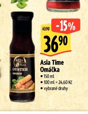 Asia Time Omáčka