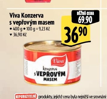 Viva Konzerva s vepřovým masem