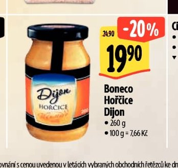 Boneco Hořčice Dijon