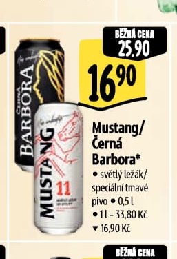 Mustang/Černá Barbora
