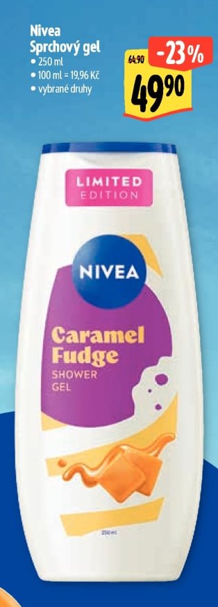Nivea Sprchový gel Caramel Fudge