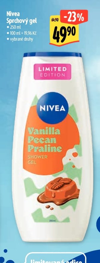 Nivea Sprchový gel Vanilla Pecan Praline