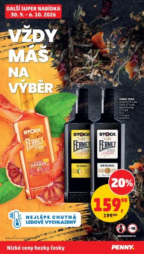 aktuální leták Penny Market 30.9.2026-6.10.2026