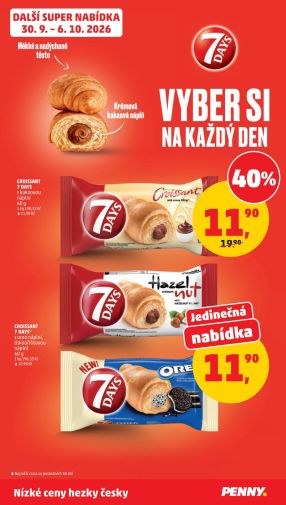 aktuální leták Penny Market 30.9.2026-6.10.2026