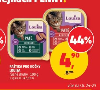 PAŠTIKA PRO KOČKY LOUISA