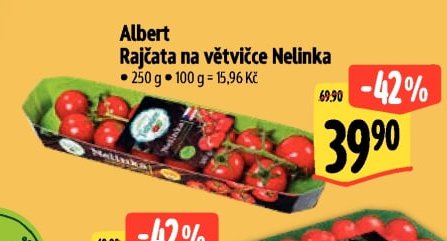 Albert Rajčata na větvičce Nelinka