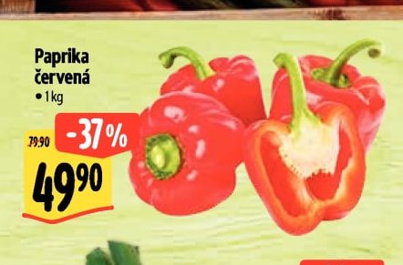 Paprika červená