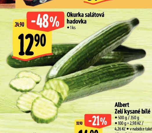 Okurka salátová hadovka