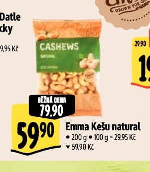 Emma Kešu natural