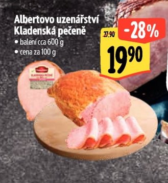Albertovo uzenářství Kladenská pečeně