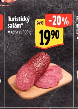 Turistický salám