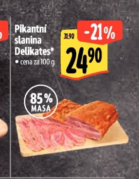 Pikantní slanina Delikates
