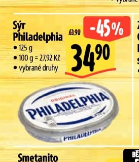 Sýr Philadelphia 125 g