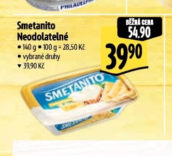 Smetanito Neodolatelné 140 g