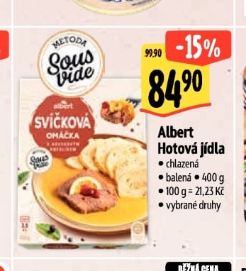 Albert Hotová jídla
