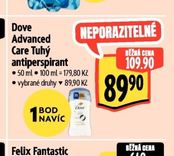 Dove Advanced Care Tuhý antiperspirant