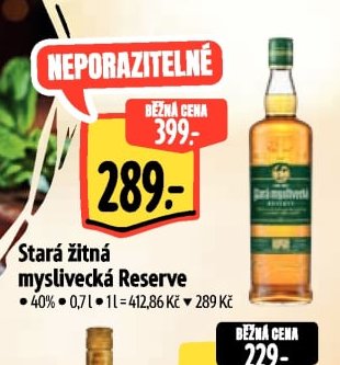 Stará žitná myslivecká Reserve