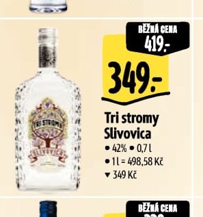 Tri stromy Slivovica