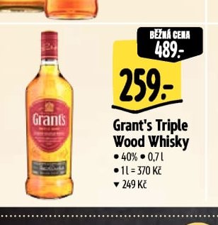 Grant's Triple Wood Whisky