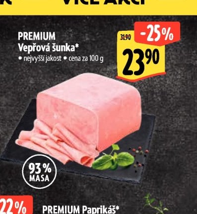 PREMIUM Vepřová šunka