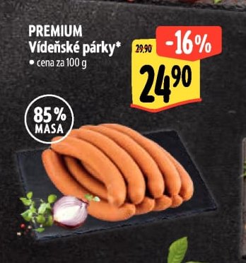 PREMIUM Vídeňské párky