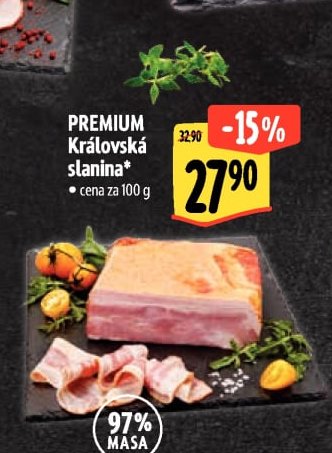 PREMIUM Královská slanina
