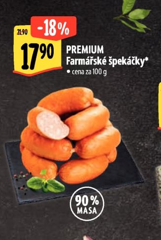 PREMIUM Farmářské špekáčky