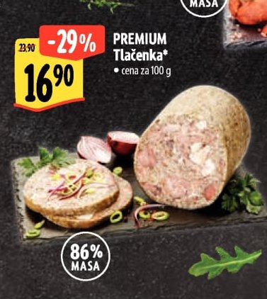 PREMIUM Tlačenka