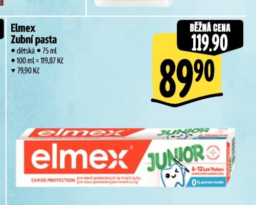 Elmex Zubní pasta
