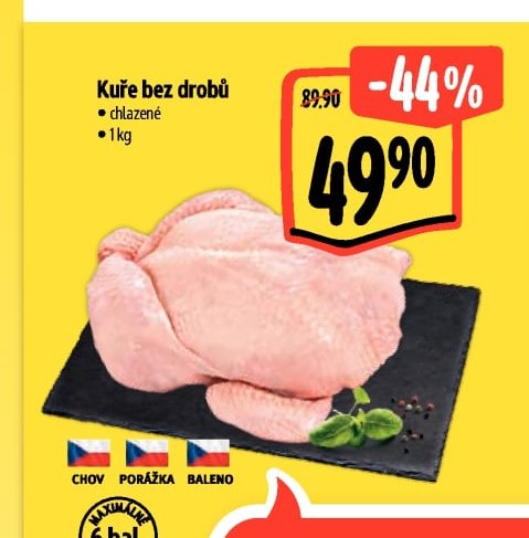 Kuře bez drobů - Albert aktualniletaky.eu