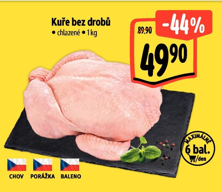Kuře bez drobů