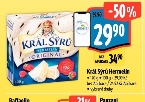 Král Sýrů Hermelín