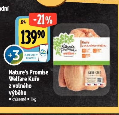 Nature's Promise Welfare Kuře z volného výběhu