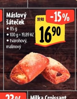 Máslový šáteček