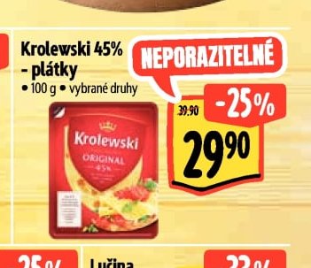 Krolewski 45% - plátky