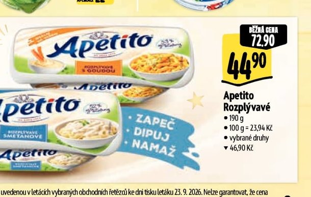 Apetito Rozplývavé