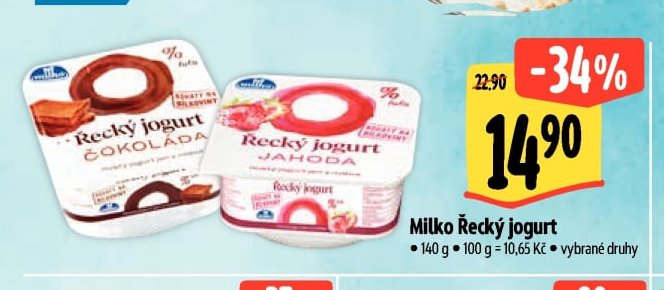 Milko Řecký jogurt