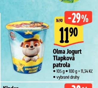 Olma Jogurt Tlapková patrola