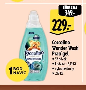 Coccolino Wonder Wash Prací gel