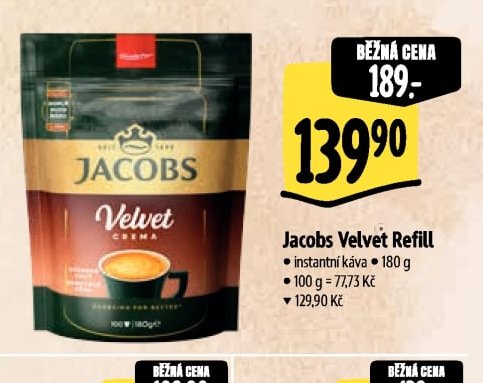 Jacobs Velvet Refill - Albert aktualniletaky.eu