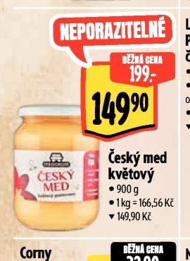 Český med květový