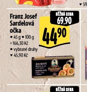 Franz Josef Sardelová očka