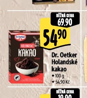 Dr. Oetker Holandské kakao