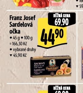 Franz Josef Sardelová očka