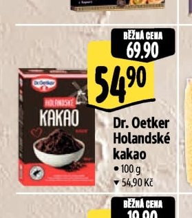Dr. Oetker Holandské kakao