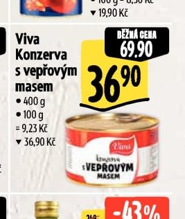 Viva Konzerva s vepřovým masem